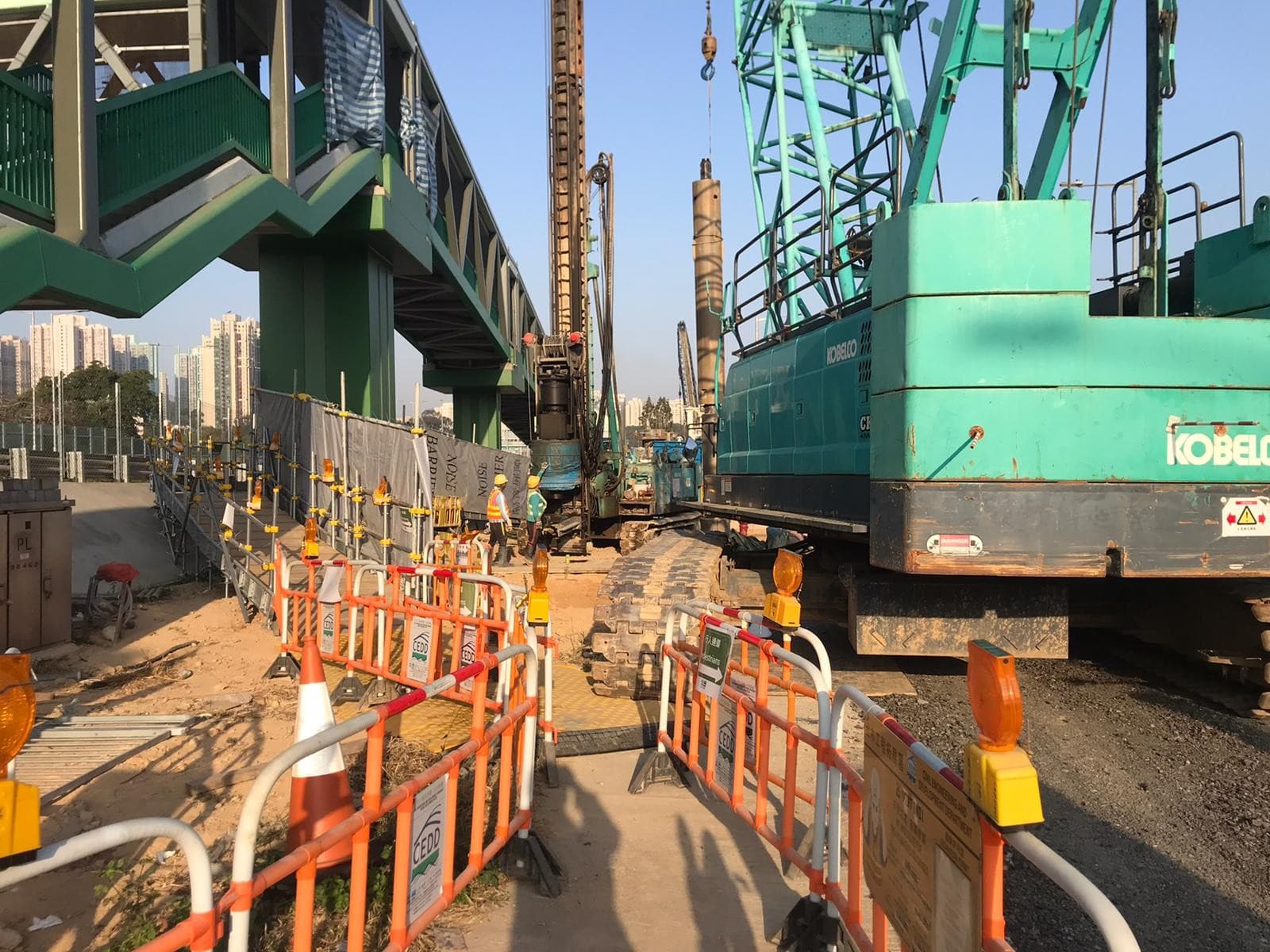 Ho Ka Yuen Footbridge Foundation Works