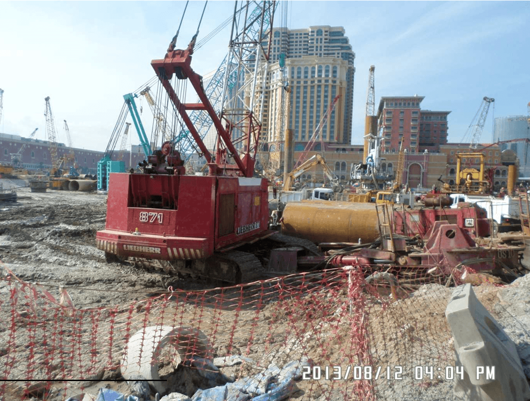 Venetian Cotai Podium Bored Piling Works